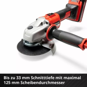 Einhell AXXIO 18/125 Akku-Winkelschleifer 