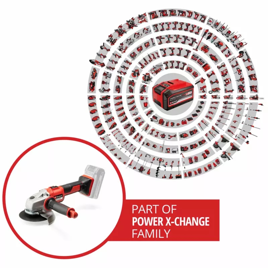 Einhell AXXIO 18/125 Akku-Winkelschleifer 