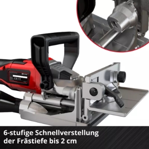 Einhell TE-BJ 18 Li - Solo Akku-Flachdübelfräse 