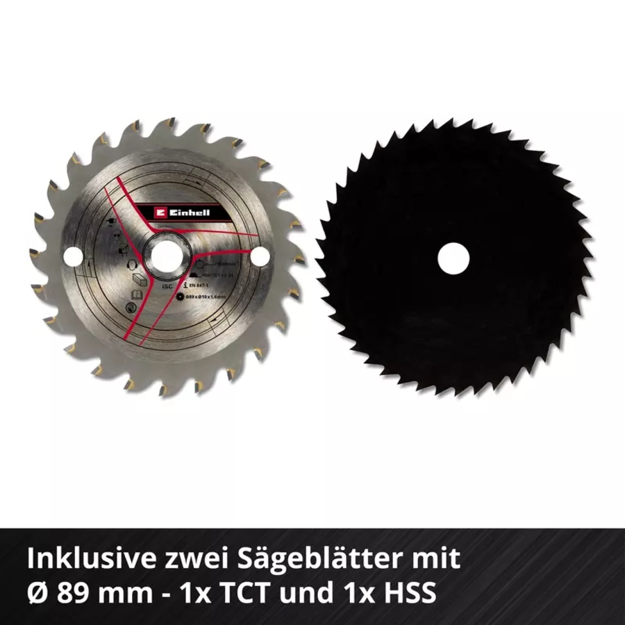 Einhell TE-CS 18/89 Li - Solo Akku-Mini-Handkreissäge 