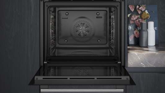Siemens HB517GBS3 iQ500, Einbau-Backofen, 60 x 60 cm Schwarz-Edelstahl
