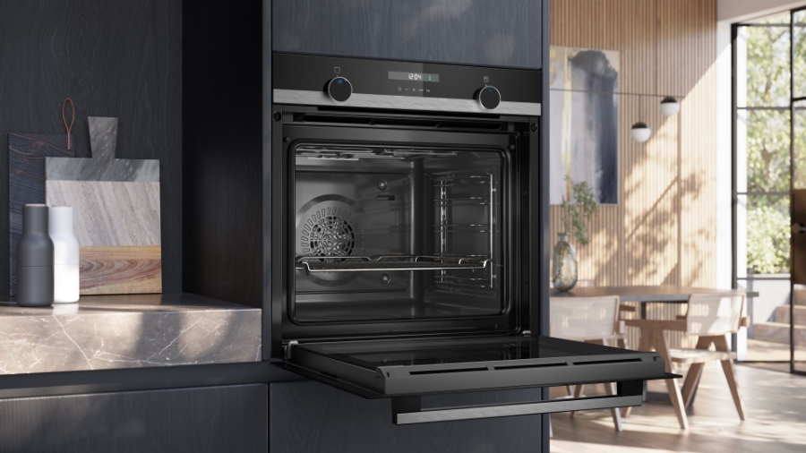 Siemens HB517GBS3 iQ500, Einbau-Backofen, 60 x 60 cm Schwarz-Edelstahl