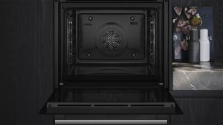 Siemens HB517GBS3 iQ500, Einbau-Backofen, 60 x 60 cm Schwarz-Edelstahl