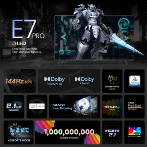 Hisense 100E77NQ PRO Fernseher, 4K UHD, QLED, Smart TV 