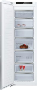 Neff GI7813CE0 N70 Einbau Gefrierschrank  Nofrost Flachscharnier mit Softeinzug (Festtürmontage)