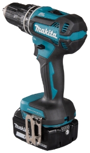 Makita DHP485RFE Akku-Schlagbohrschrauber LXT inkl. Koffer & 2 Akku 18 V • 50 Nm • 1.900 U/min