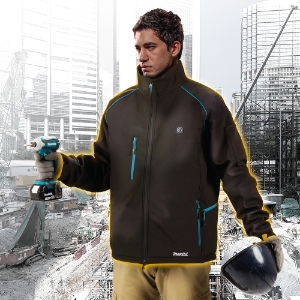Makita CJ105DZL  Heizjacke CXT 12V!!! Lieferung ohne Akku und Ladegerät. - Größe L