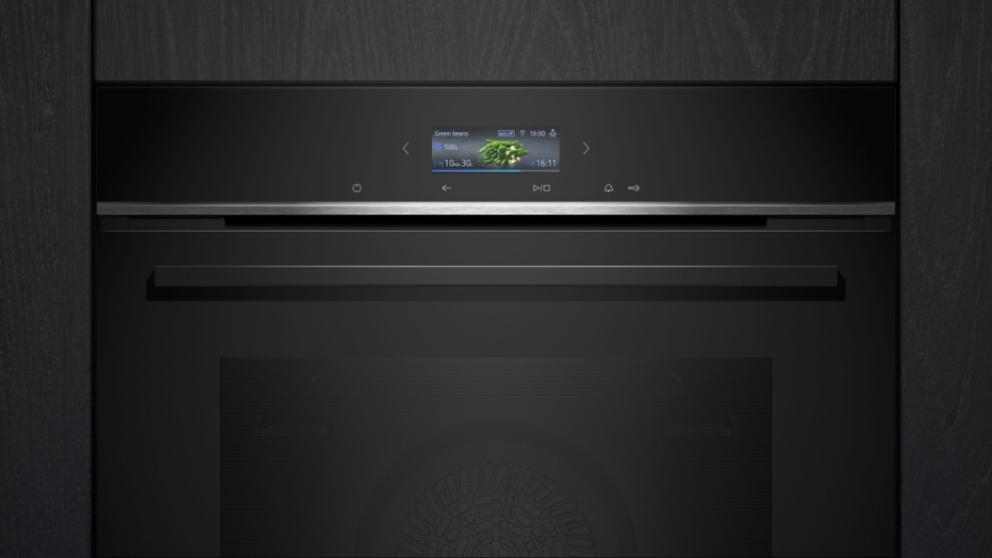 Siemens HB734GBB1 iQ700, Einbau-Backofen, 60 x 60 cm, Schwarz, Edelstahl