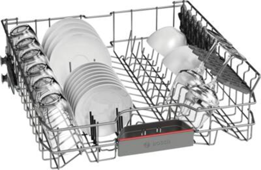 Bosch SMV4EVX08E Geschirrspüler Einbau vollintegriert 60 cm mit Besteckschublade,automatische Türöffnung am Programmende