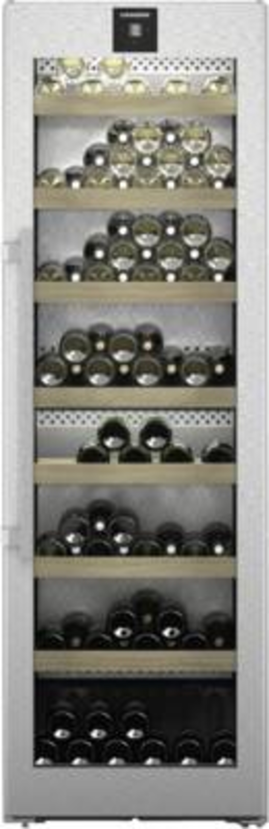 Liebherr WPsd 5252-20 Vinidor Weintemperierschrank Edelstahl-Silber