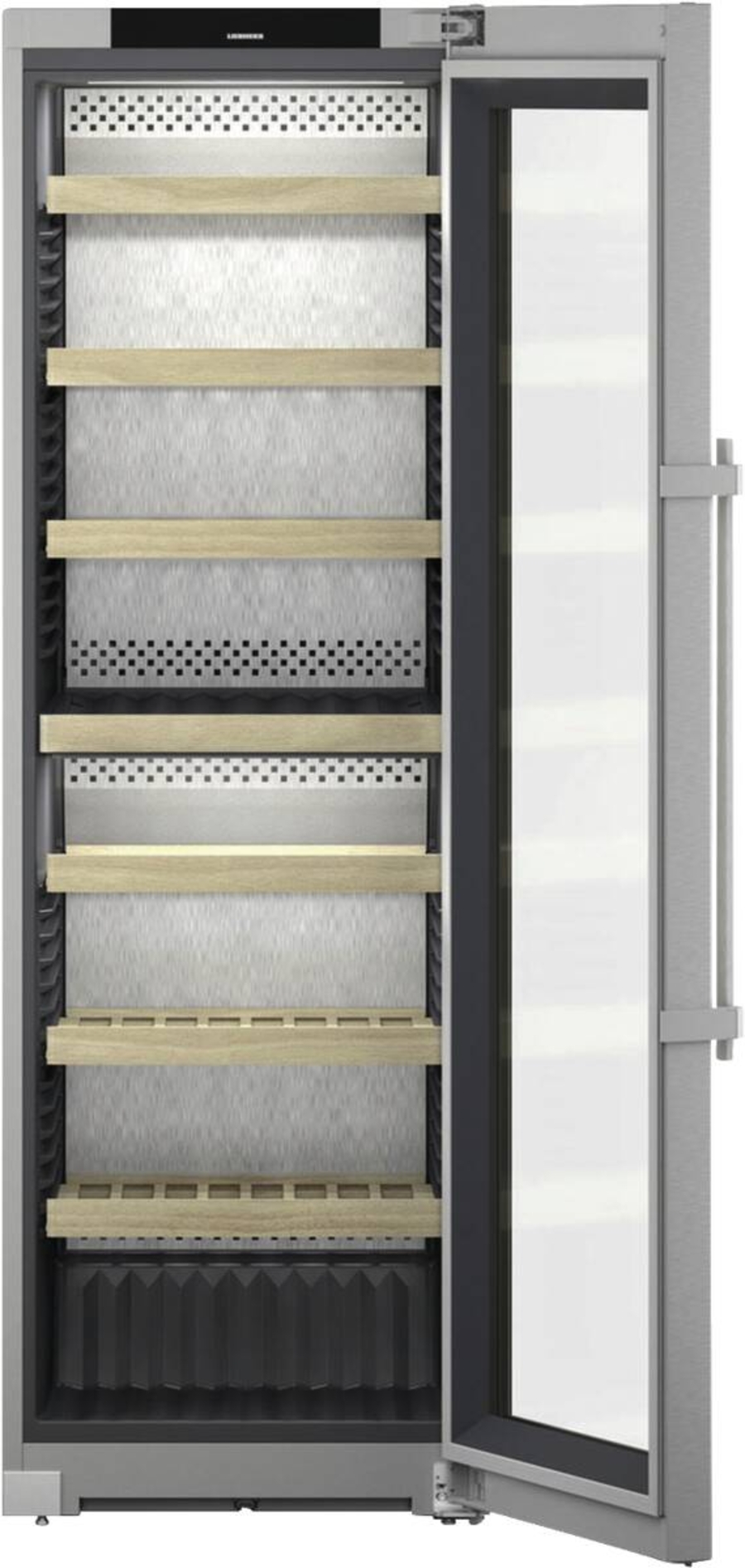 Liebherr WPsd 5252-20 Vinidor Weintemperierschrank Edelstahl-Silber