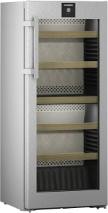Liebherr WPsd 4652-20 Vinidor Weintemperierschrank Edelstahl-Silber