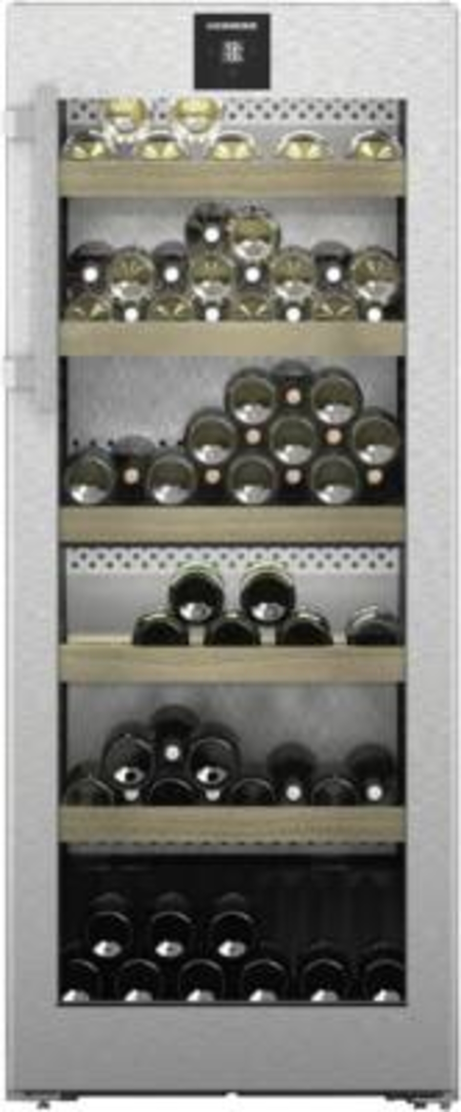 Liebherr WPsd 4652-20 Vinidor Weintemperierschrank Edelstahl-Silber