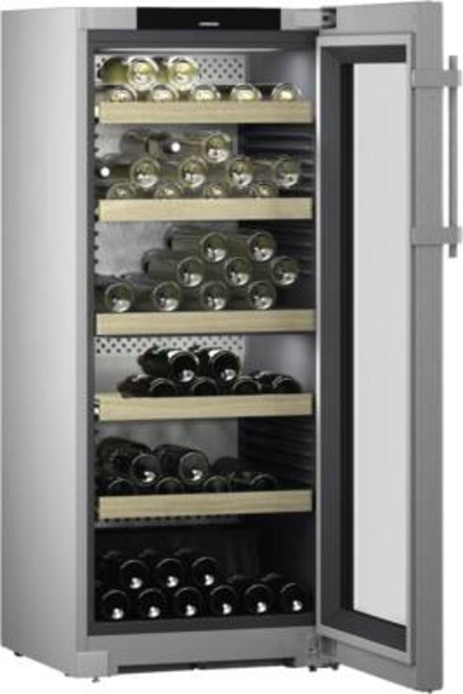 Liebherr WPsd 4652-20 Vinidor Weintemperierschrank Edelstahl-Silber