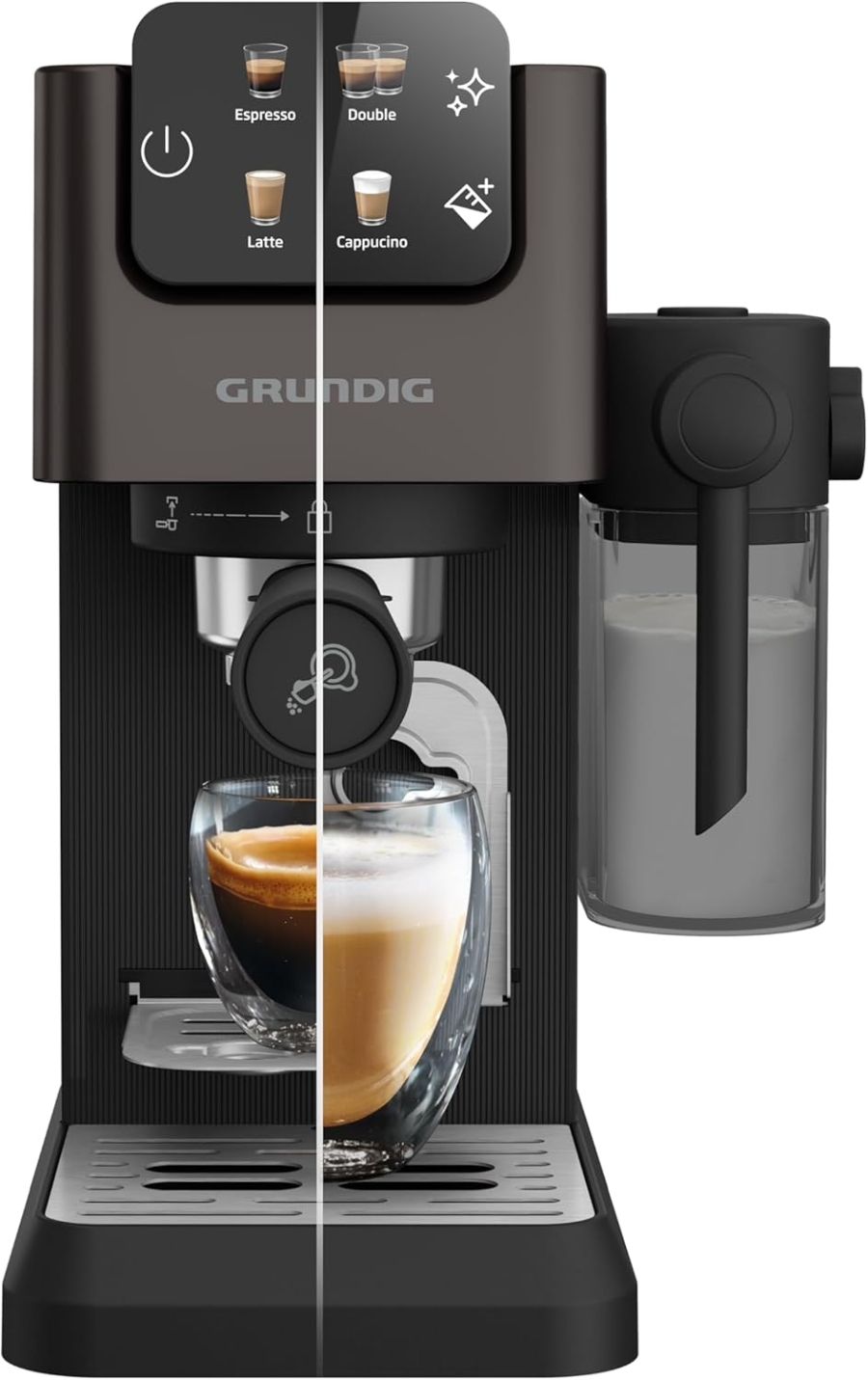 Grundig KSM6430  Delisia Coffee Series Espresso-Maschine 