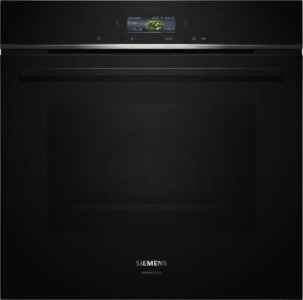 Siemens HB774GLB1 iQ700, Einbau-Backofen , 60 x 60 cm Schwarz, Edelstahl