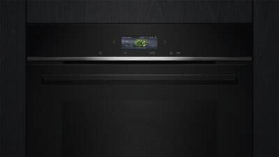 Siemens HB774GLB1 iQ700, Einbau-Backofen , 60 x 60 cm Schwarz, Edelstahl