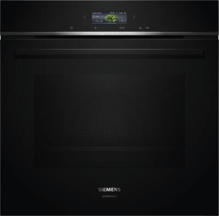 Siemens HB774GLB1 iQ700, Einbau-Backofen , 60 x 60 cm Schwarz, Edelstahl