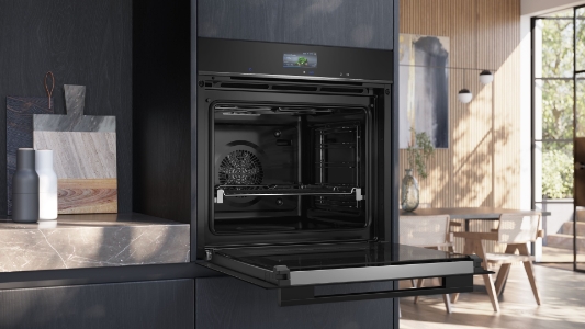 Siemens Extraklasse HB776GMB1F iQ700, Einbau-Backofen, 60 x 60 cm Schwarz, Edelstahl