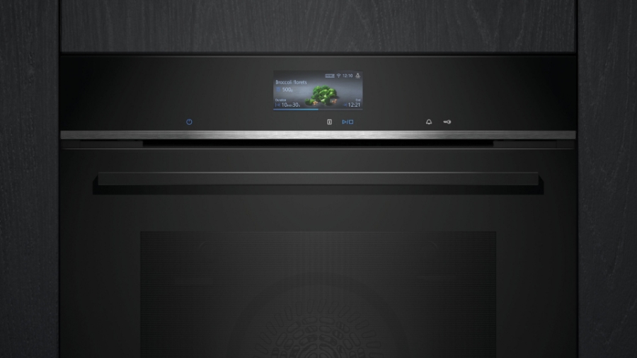 Siemens Extraklasse HB776GMB1F iQ700, Einbau-Backofen, 60 x 60 cm Schwarz, Edelstahl