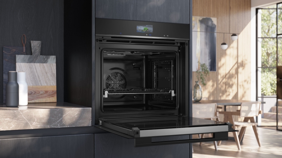 Siemens Extraklasse HB776GMB1F iQ700, Einbau-Backofen, 60 x 60 cm Schwarz, Edelstahl