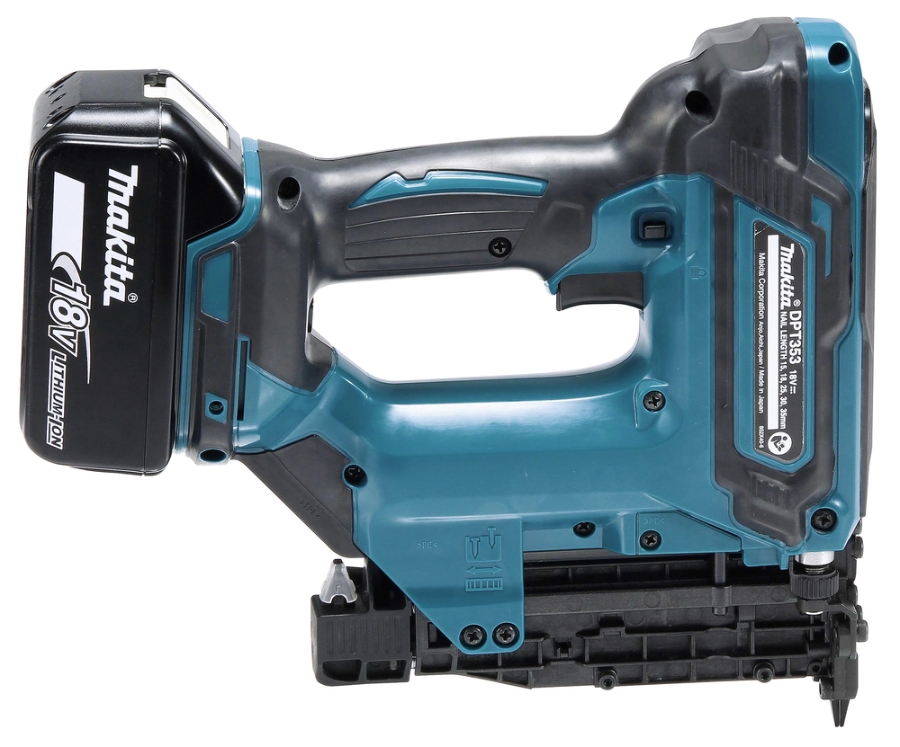 Makita DPT353Z  Akku-Stiftnagler LXT 18 V • 15 - 35 mm