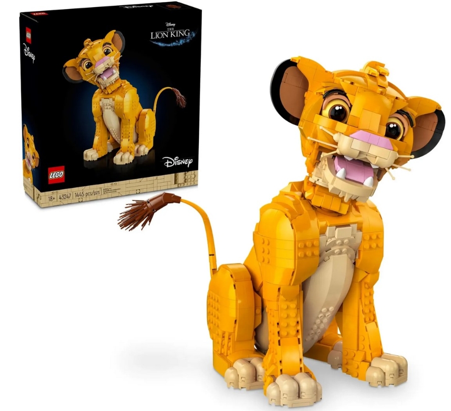 LEGO Disney 43247 Simba, der junge König der Löwen 