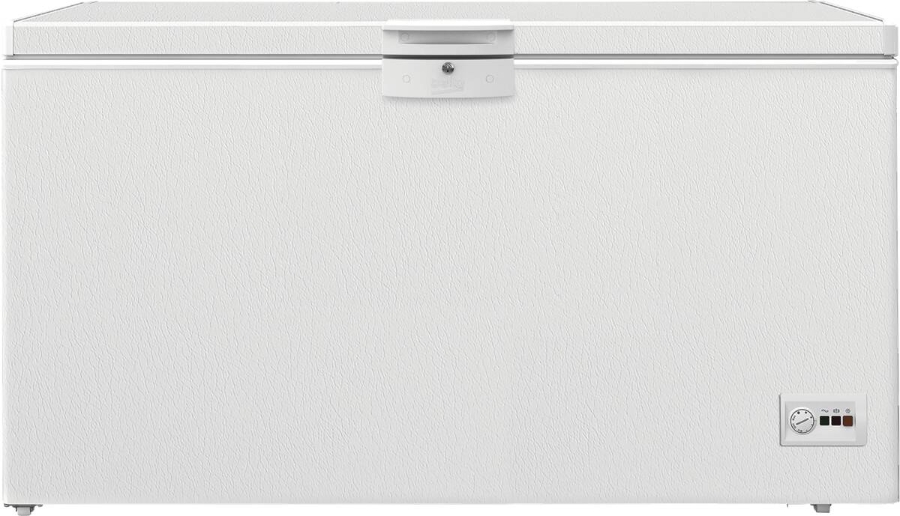 Beko HSM46740 Gefriertruhe  451 l B/H/T: 155,5 cm x 86 cm x 67,5 cm