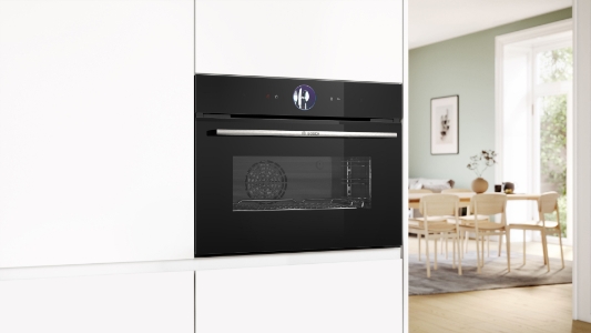 Bosch CSG7361B1 Einbau-Kompaktdampfbackofen 60 x 45 cm Schwarz 