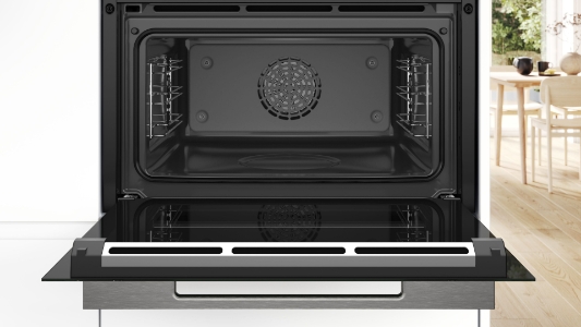 Bosch CSG7361B1 Einbau-Kompaktdampfbackofen 60 x 45 cm Schwarz 