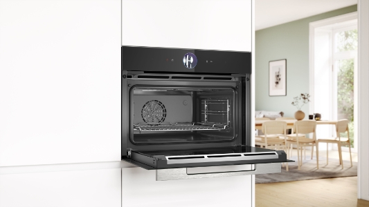 Bosch CSG7361B1 Einbau-Kompaktdampfbackofen 60 x 45 cm Schwarz 