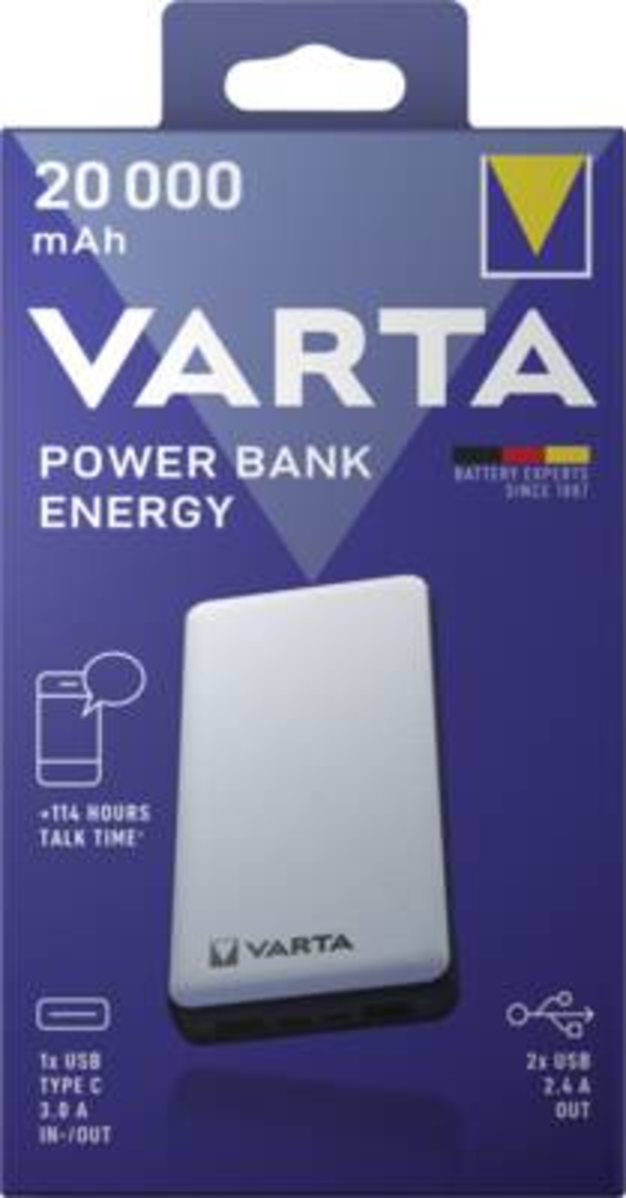 Varta  Power Bank Energy 20000 