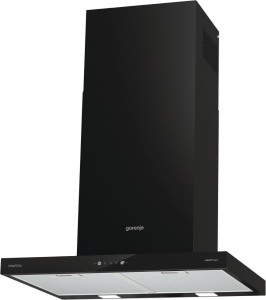 Gorenje WHT6SYB Dekorativ Dunstabzug Kamin 60cm Schwarz 