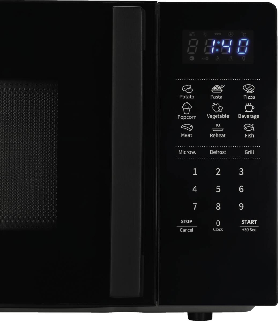 Hisense H20MOBS4HG  Mikrowelle mit Grill schwarz 20 Liter 