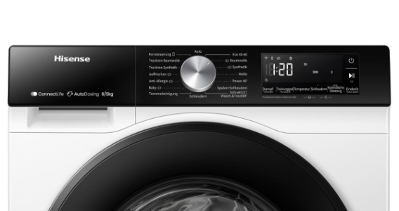 Hisense WF7S1247BW Waschmaschine Stand 60 cm 12 kg 1400 U/min 