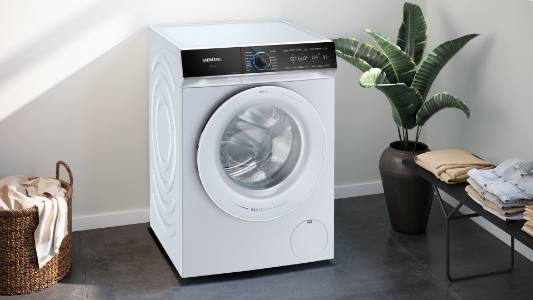 Siemens Extraklasse WG56B2091 iQ700, Waschmaschine Frontlader  EEK: A