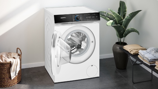 Siemens Extraklasse WG56B2091 iQ700, Waschmaschine Frontlader  EEK: A