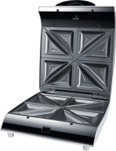 Steba SG40 Sandwichmaker Edelstahl-Schwarz 