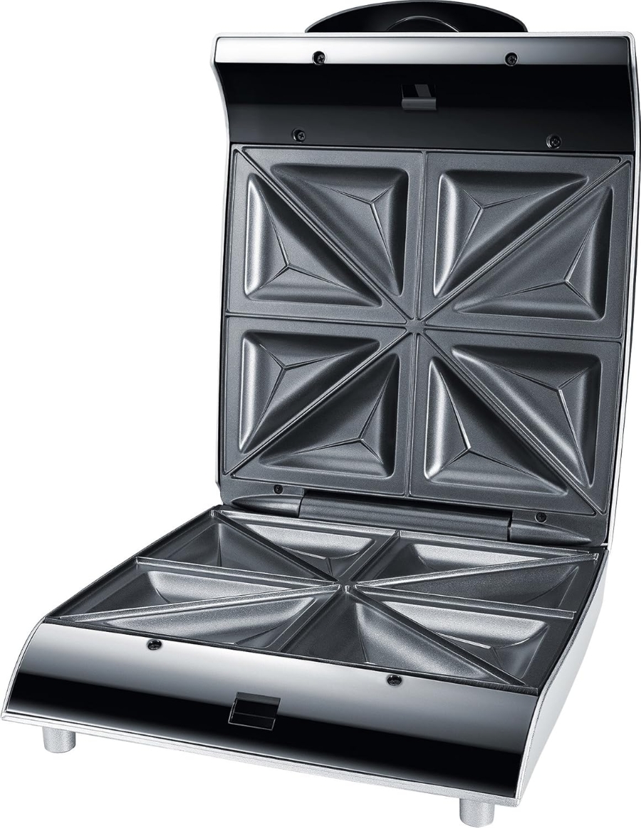 Steba SG40 Sandwichmaker Edelstahl-Schwarz 