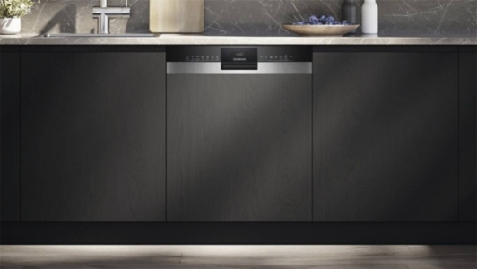 Siemens SN53ES04TE Geschirrspüler einbau teilintegriert 60 cm 