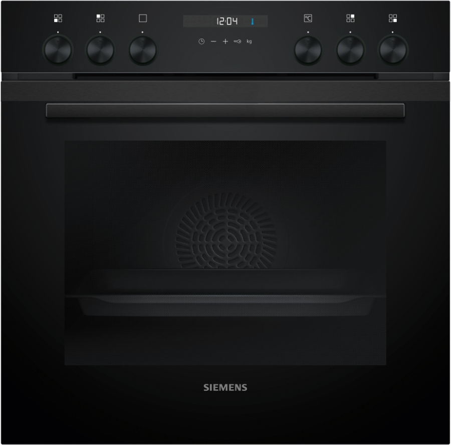 Siemens HE217GBB3 iQ500, Einbau-Herd, 60 x 60 cm Deep black inox