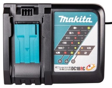 Makita DC18RC Schnellladegerät für 14,4 V und 18 V LXT Akkus Lose  