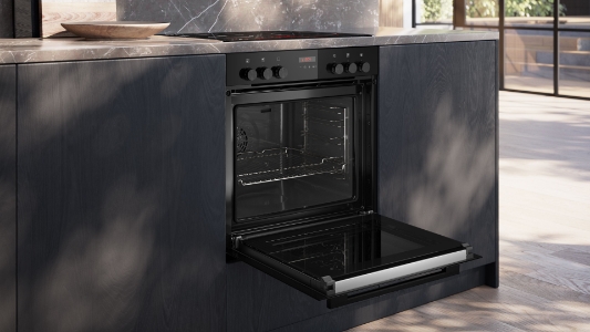 Siemens HE273ABS4 iQ300, Einbau-Herd, 60 x 60 cm, pyrolyse Schwarz