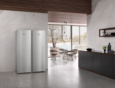 Miele KS 4383 DD el Kühlschrank Stand Edelstahl-Look 186cm 