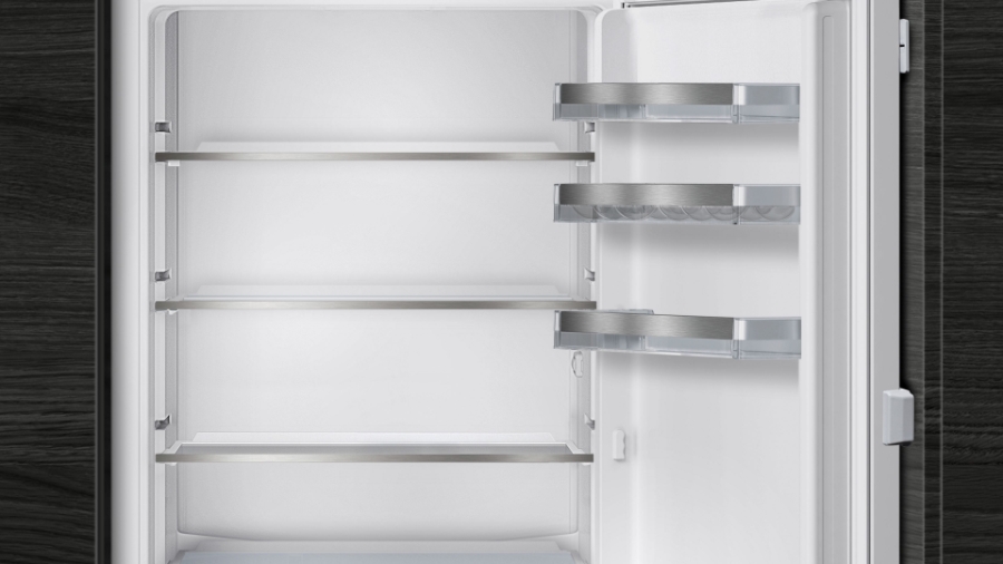 Siemens KI77SXFE0 iQ500, Einbau-Kühl-Gefrier-Kombination  mit Gefrierbereich unten, 157.8 x 55.8 cm, Flachscharnier
