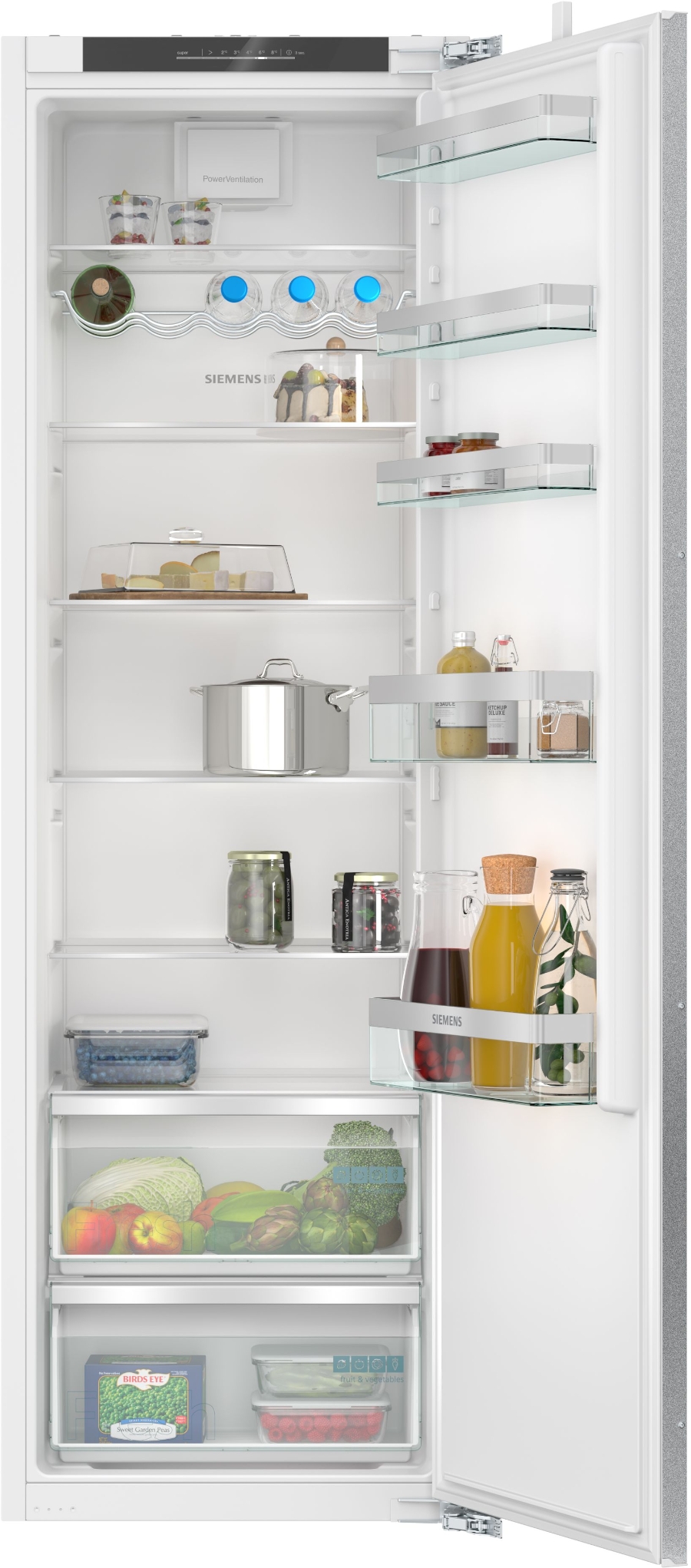 Siemens KI81RVFE0 Einbau-Kühlschrank, 177,5 x 56 cm Festtür 