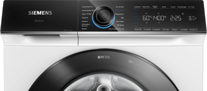 Siemens WG44B2071 Waschmaschine Stand 9kg 1400 U/min 
