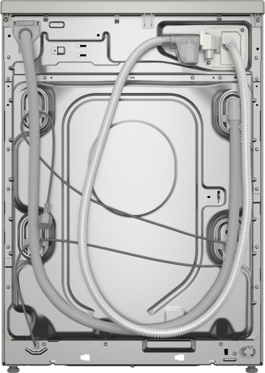 Siemens WU14UTS8 IQ500 Waschmaschine Stand unterbaufähig 9kg 1400  U/min,Silber-inox