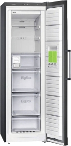 Siemens GS36NGXEV Gefrierschrank Stand  NoFrost Schwarz   186 x 60 cm