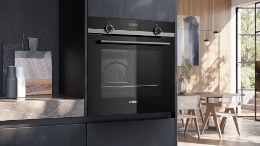 Siemens HQ574AER3 Backofen Einbau Pyrolyse mit Dampfunterstützung 60 x 60 cm